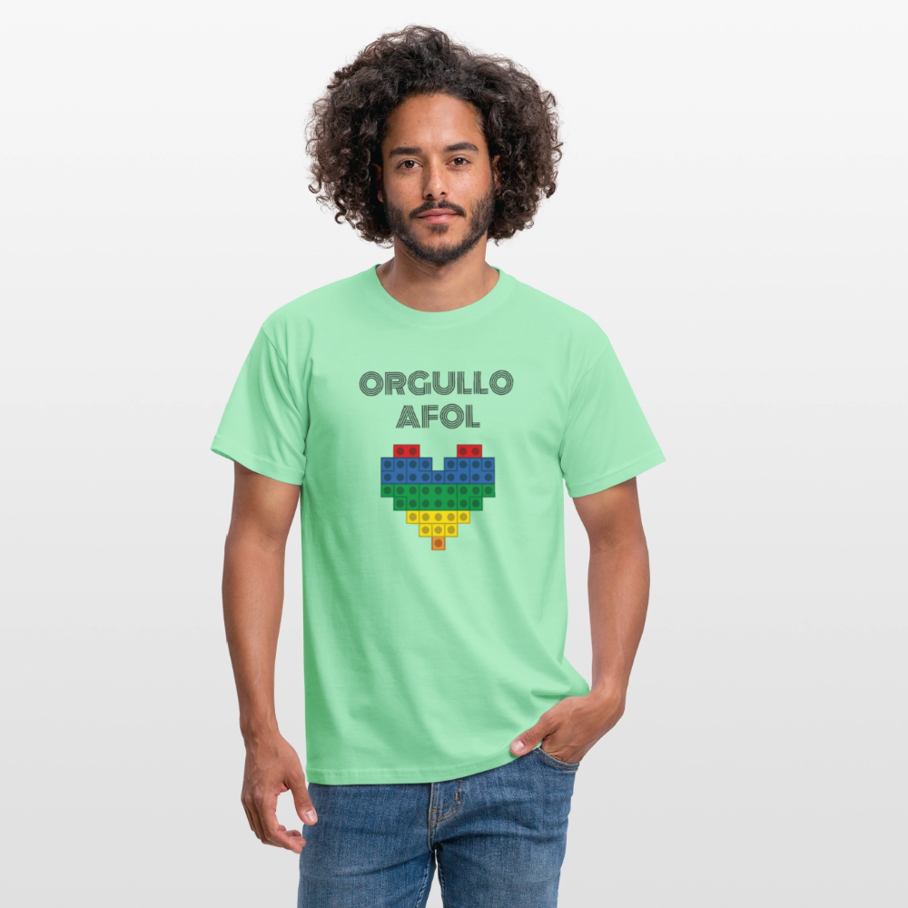 Orgullo AFOL Men's T-Shirt - mint green