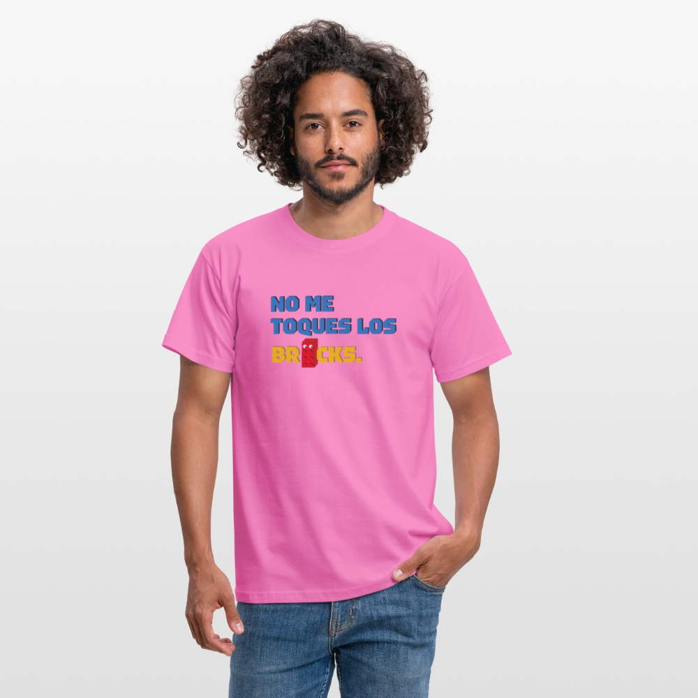 No me toques los bricks Men's T-Shirt - pink