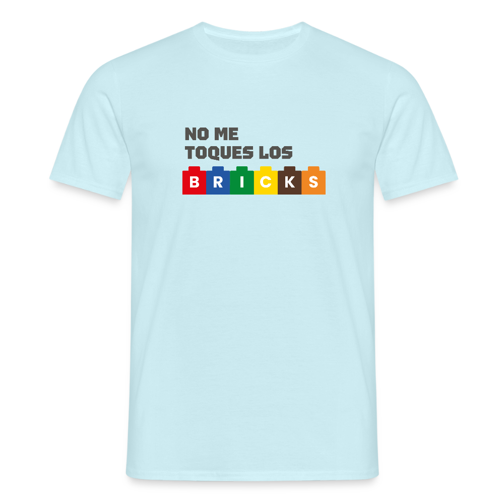 No me toques los bricks V2 Men's T-Shirt - sky