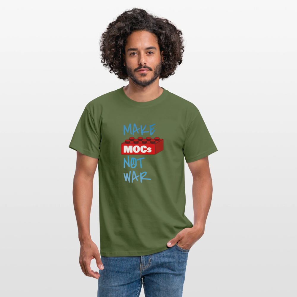 Make MOCs Not War Men's T-Shirt - military green