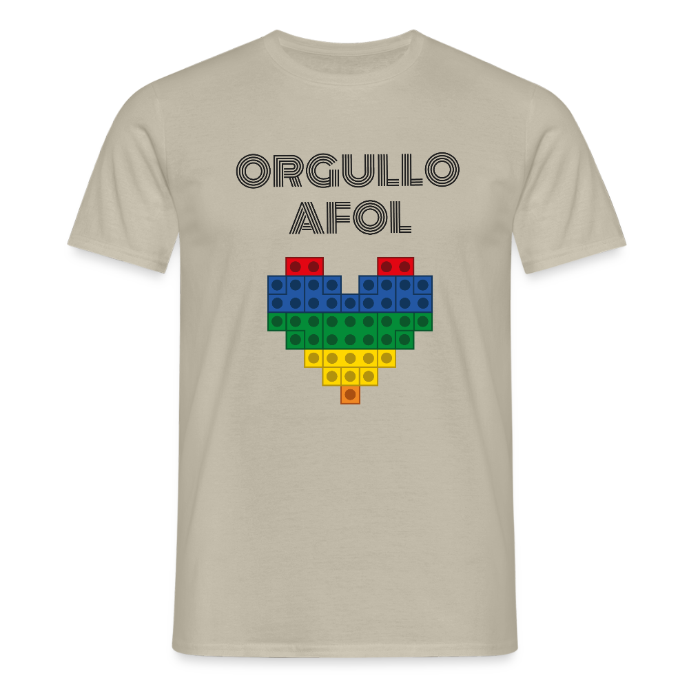 Orgullo AFOL Men's T-Shirt - sand beige