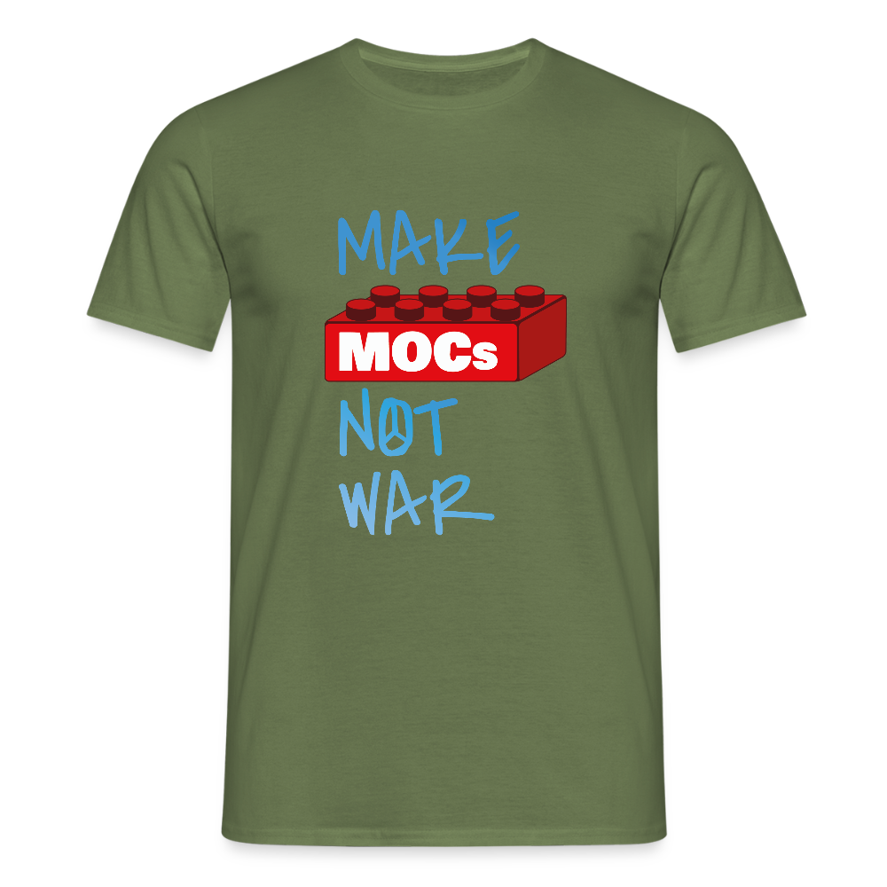 Make MOCs Not War Men's T-Shirt - military green