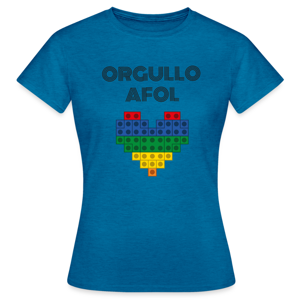 Orgullo AFOL Women's T-Shirt - antique blue sapphire heather