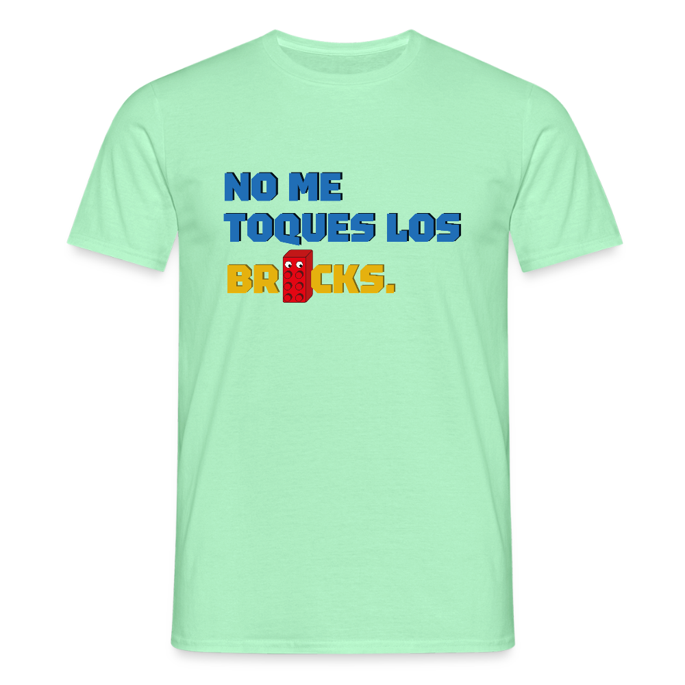 No me toques los bricks Men's T-Shirt - mint green