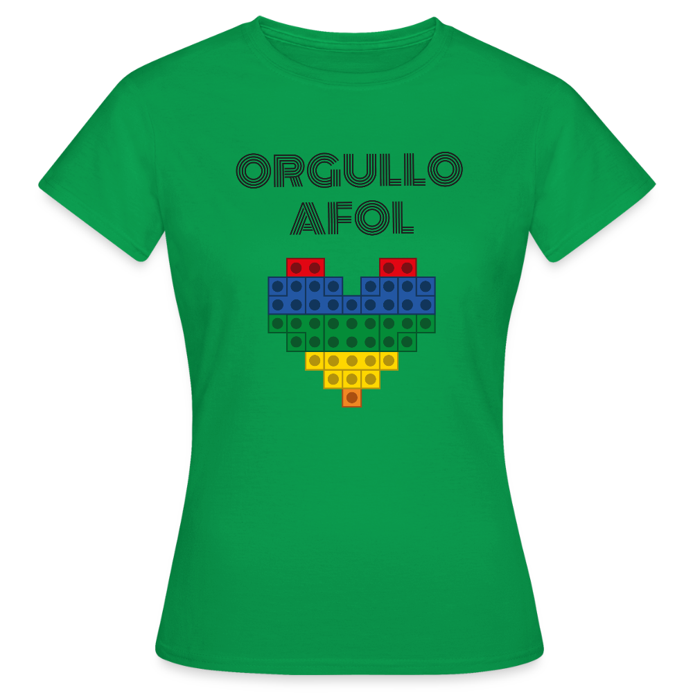 Orgullo AFOL Women's T-Shirt - kelly green