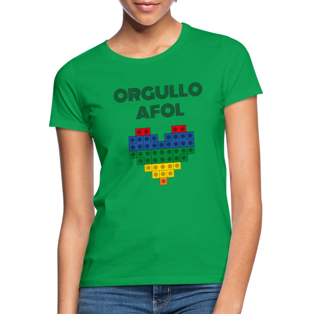 Orgullo AFOL Women's T-Shirt - kelly green