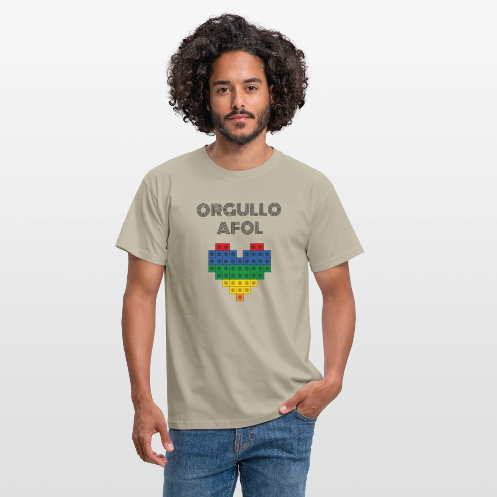 Orgullo AFOL Men's T-Shirt - sand beige