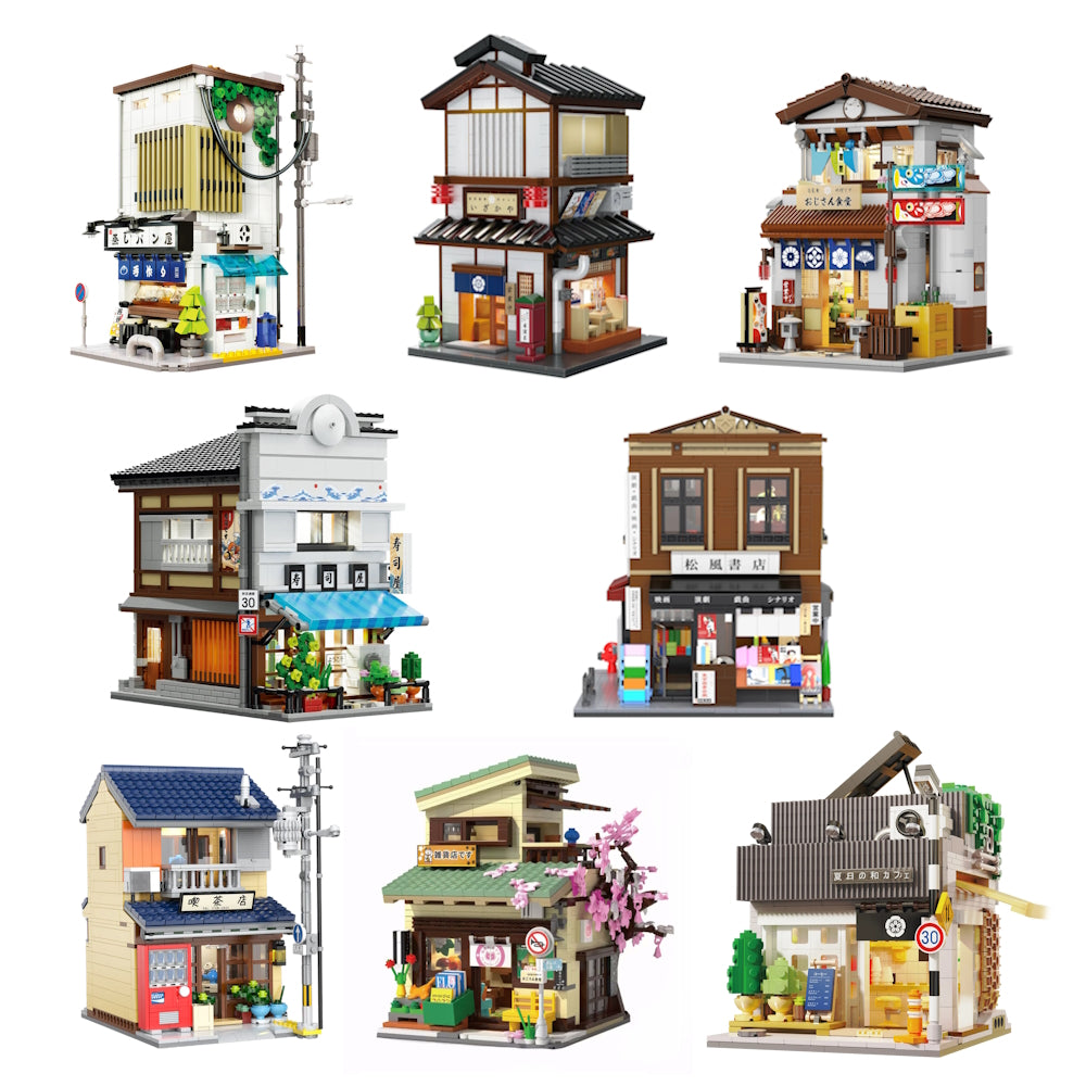 Japanese Street Bundle 6 (8 houses)