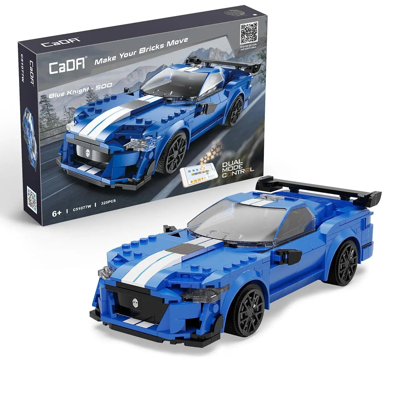 CaDA Blue Knight Remote Control Car C51077W Latericius