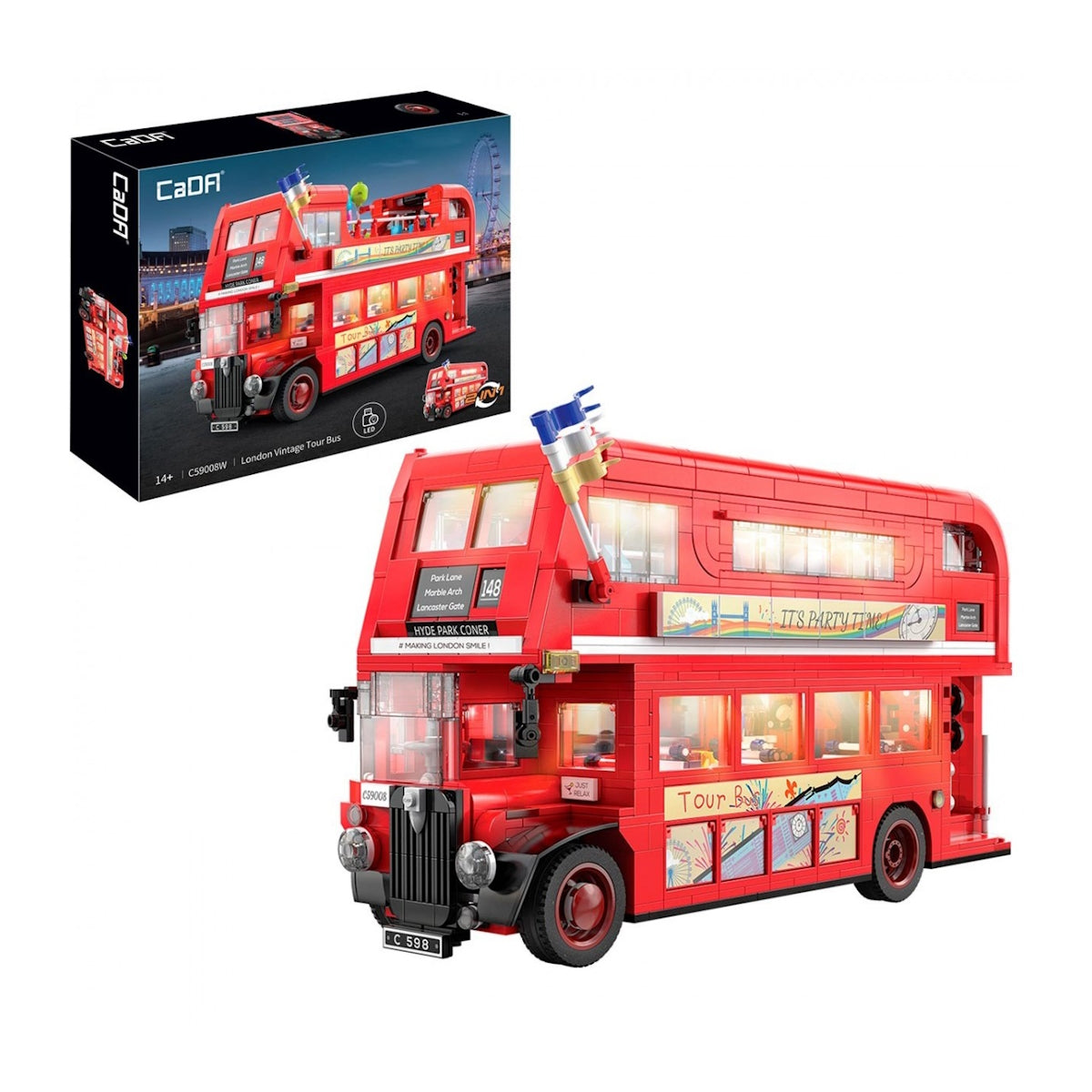 London Retro Tour Bus