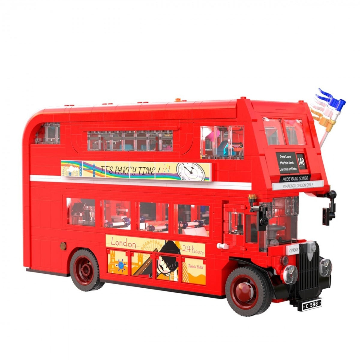 London Retro Tour Bus
