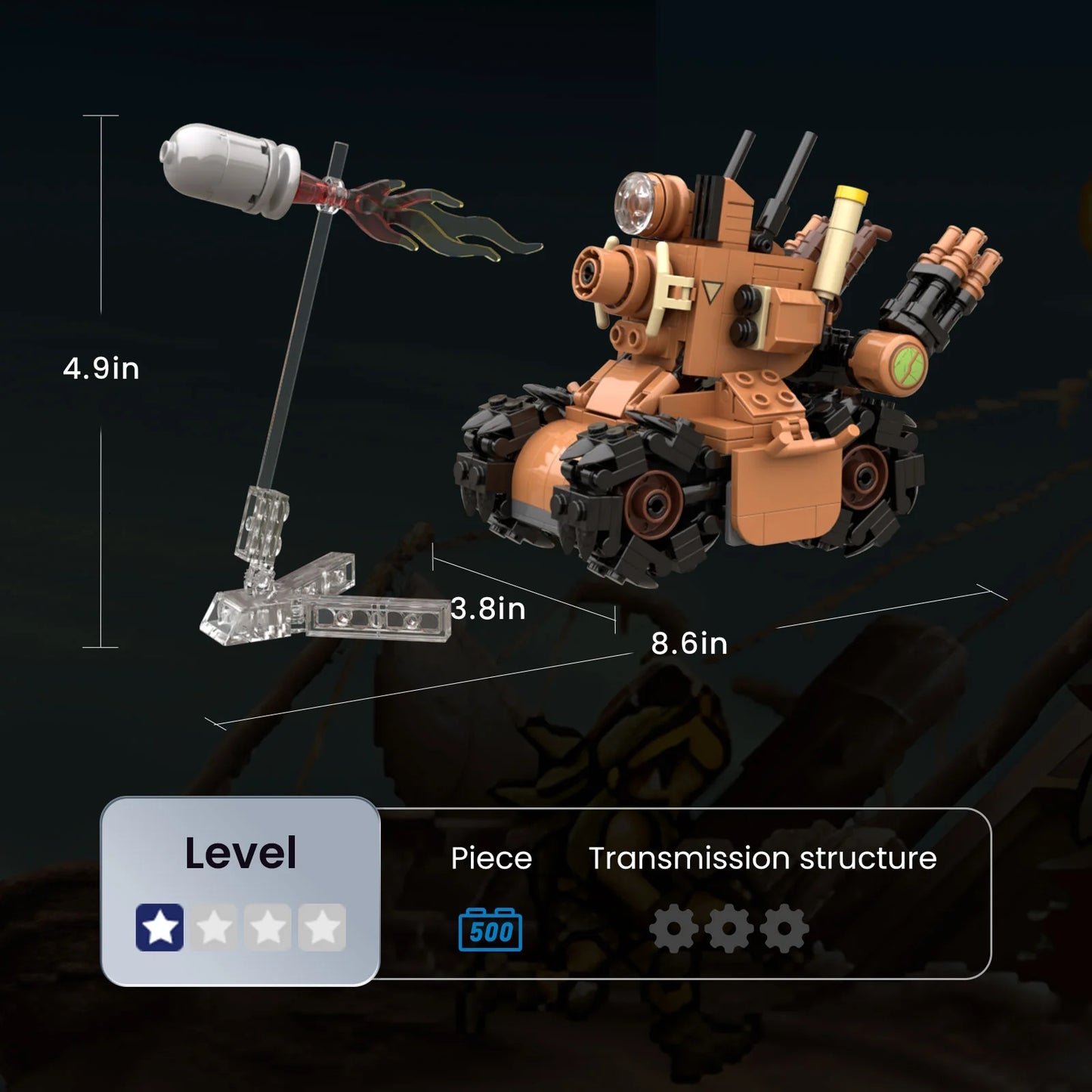Tanque Metal Slug 3 SV-001 TYPE-R