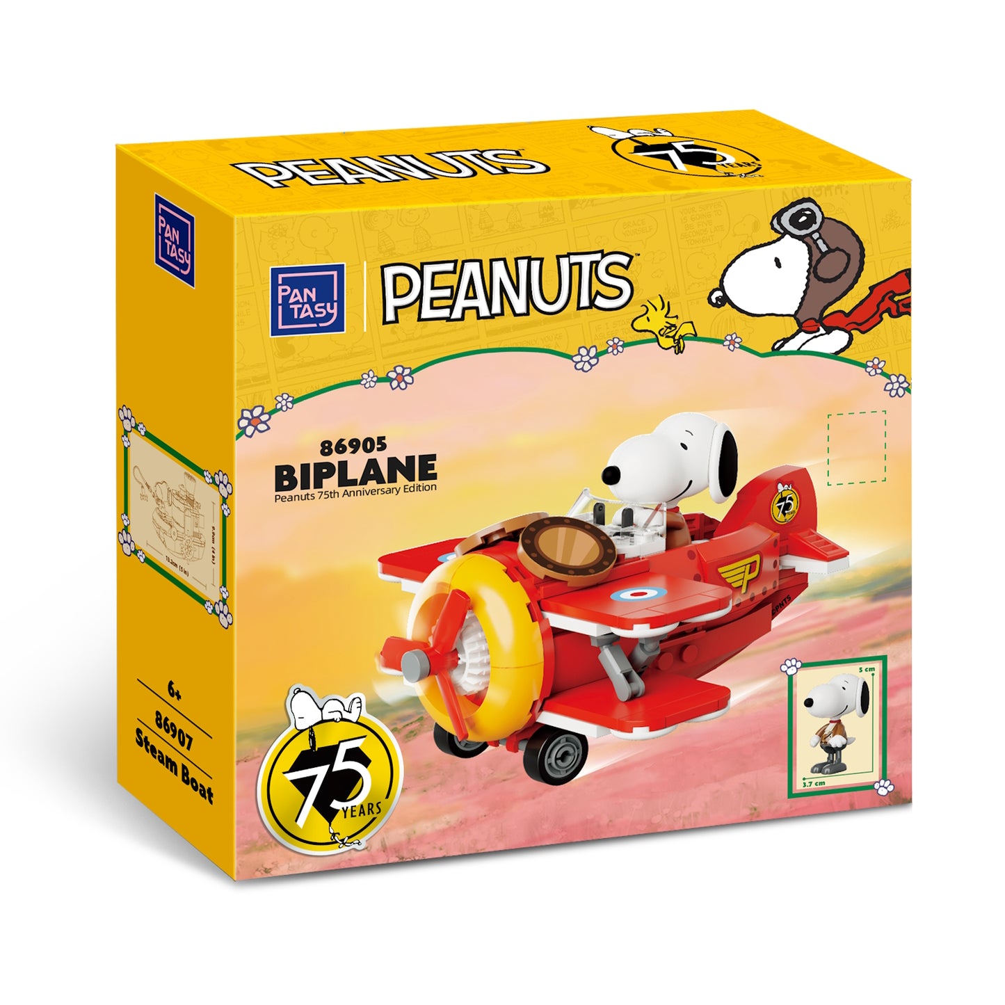 Snoopy - Avioneta biplano