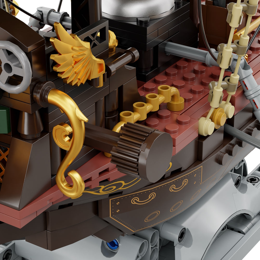 Aeronave Steampunk