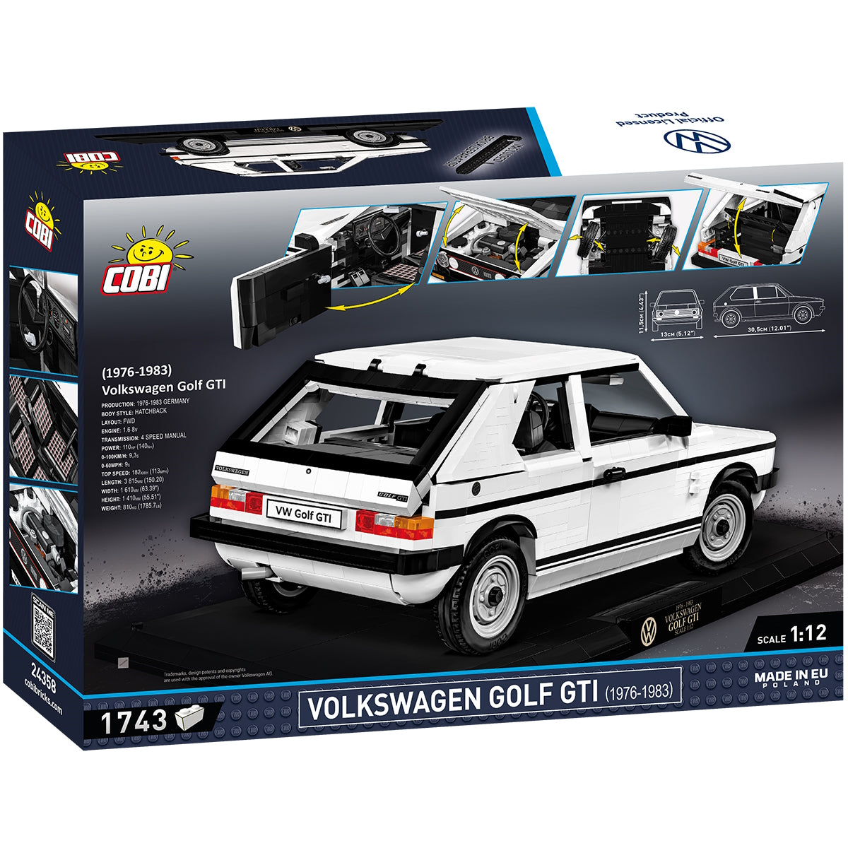 Volkswagen Golf blanco (1974-1983) - Edición especial