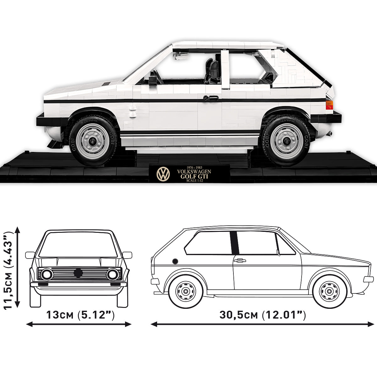 Volkswagen Golf blanco (1974-1983) - Edición especial