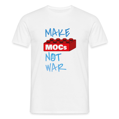 Make MOCs Not War Men's T-Shirt - white