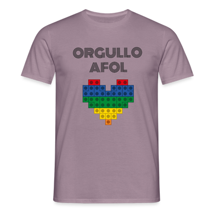 Orgullo AFOL Men's T-Shirt - purple-grey 