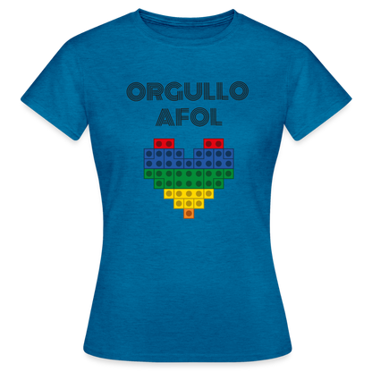 Orgullo AFOL Women's T-Shirt - antique blue sapphire heather