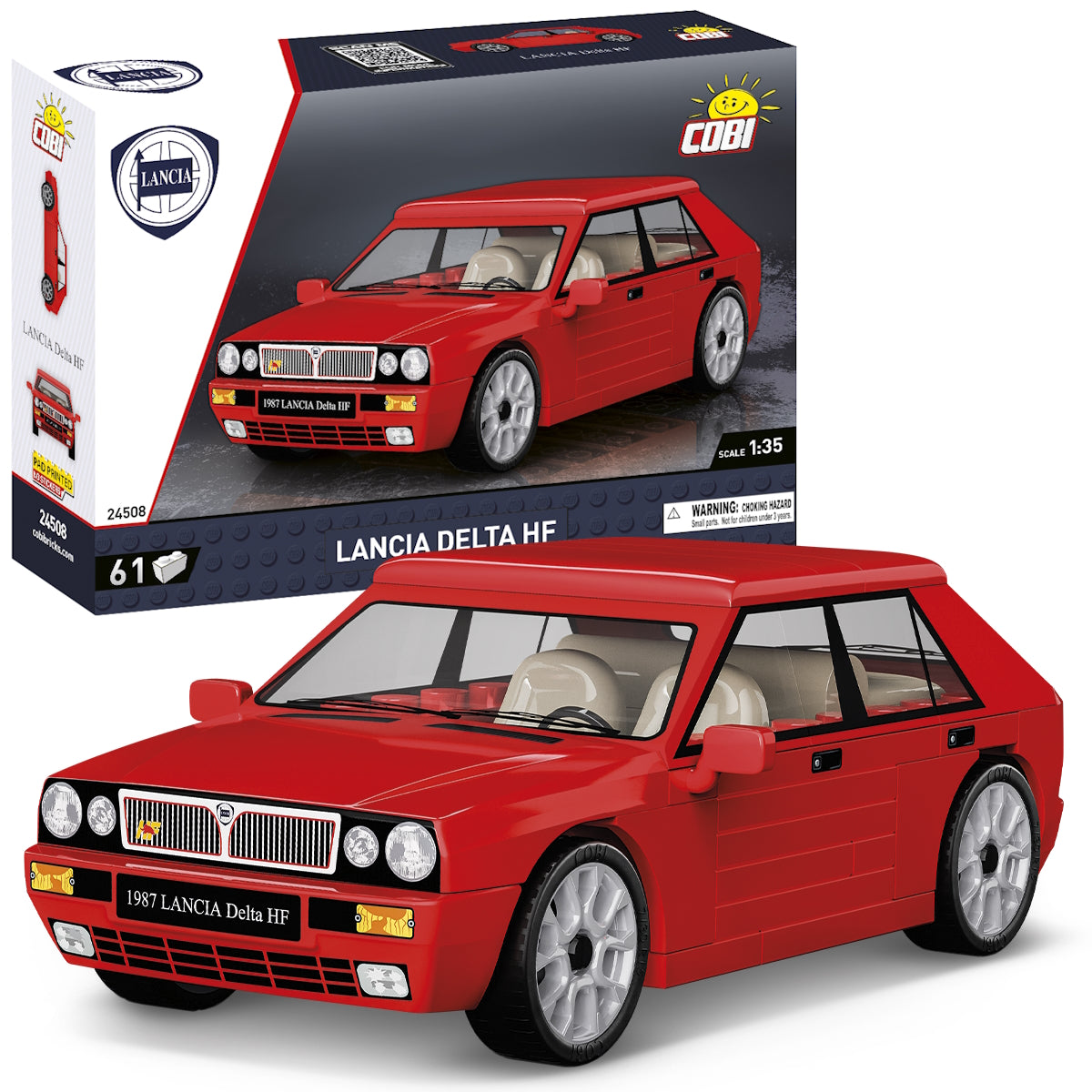 Lancia Delta HF - Red