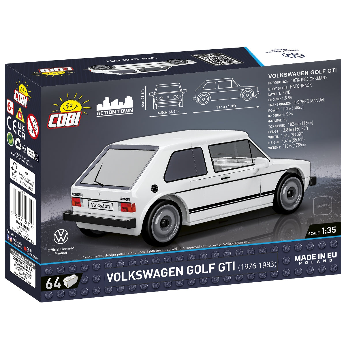 Volkswagen Golf GTI (1976-1983) - White