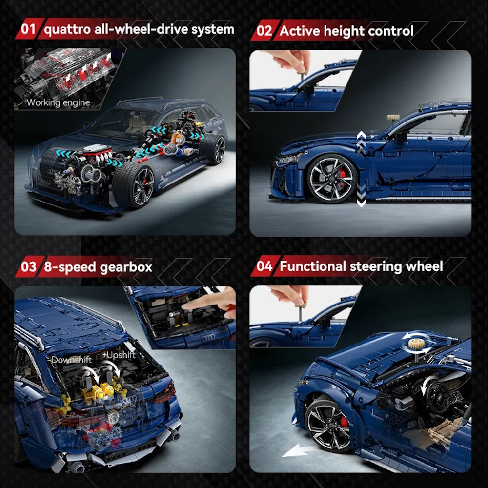 EN PREVENTA:  Audi RS6 Avant 1:8 | CaDA Master