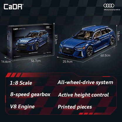 EN PREVENTA:  Audi RS6 Avant 1:8 | CaDA Master