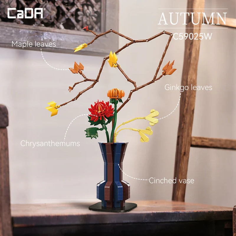 EN PREVENTA: Autumn Ember · Flores para Construir | CaDA ARTIZAN 