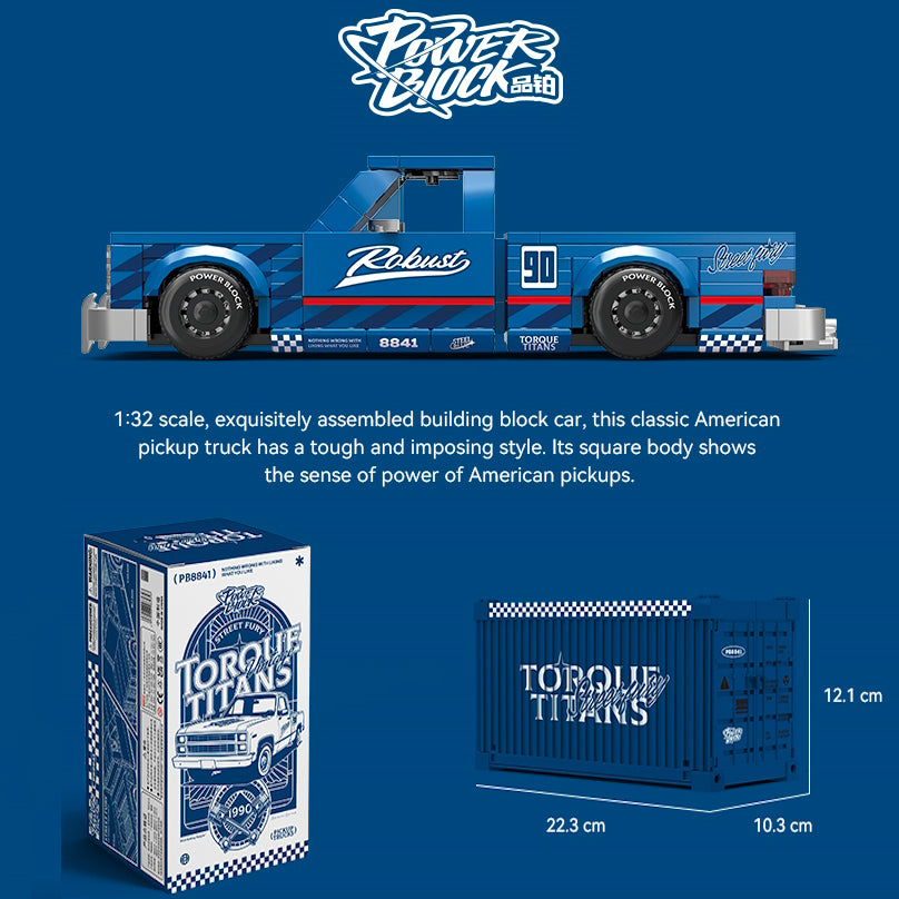 Torque Titans Blue Pioneer