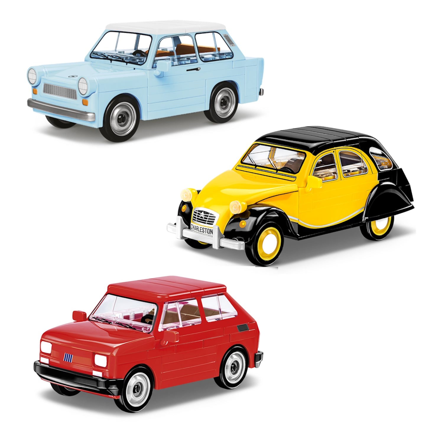 Cobi retro cars 3 pack