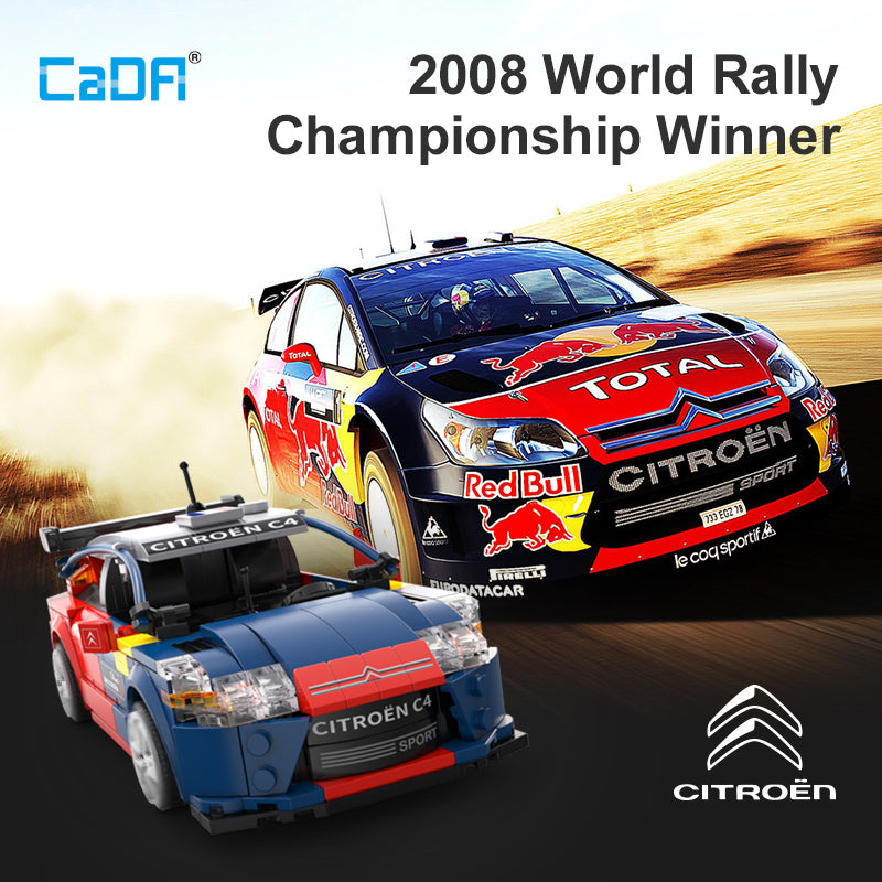 CaDA Citroen C4 WRC coche teledirigido (C51078W)