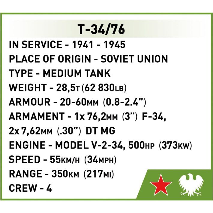 Tanque T-34/76 mod 1941/42