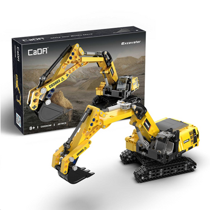 CaDA Excavator Construction Set (C65003W)