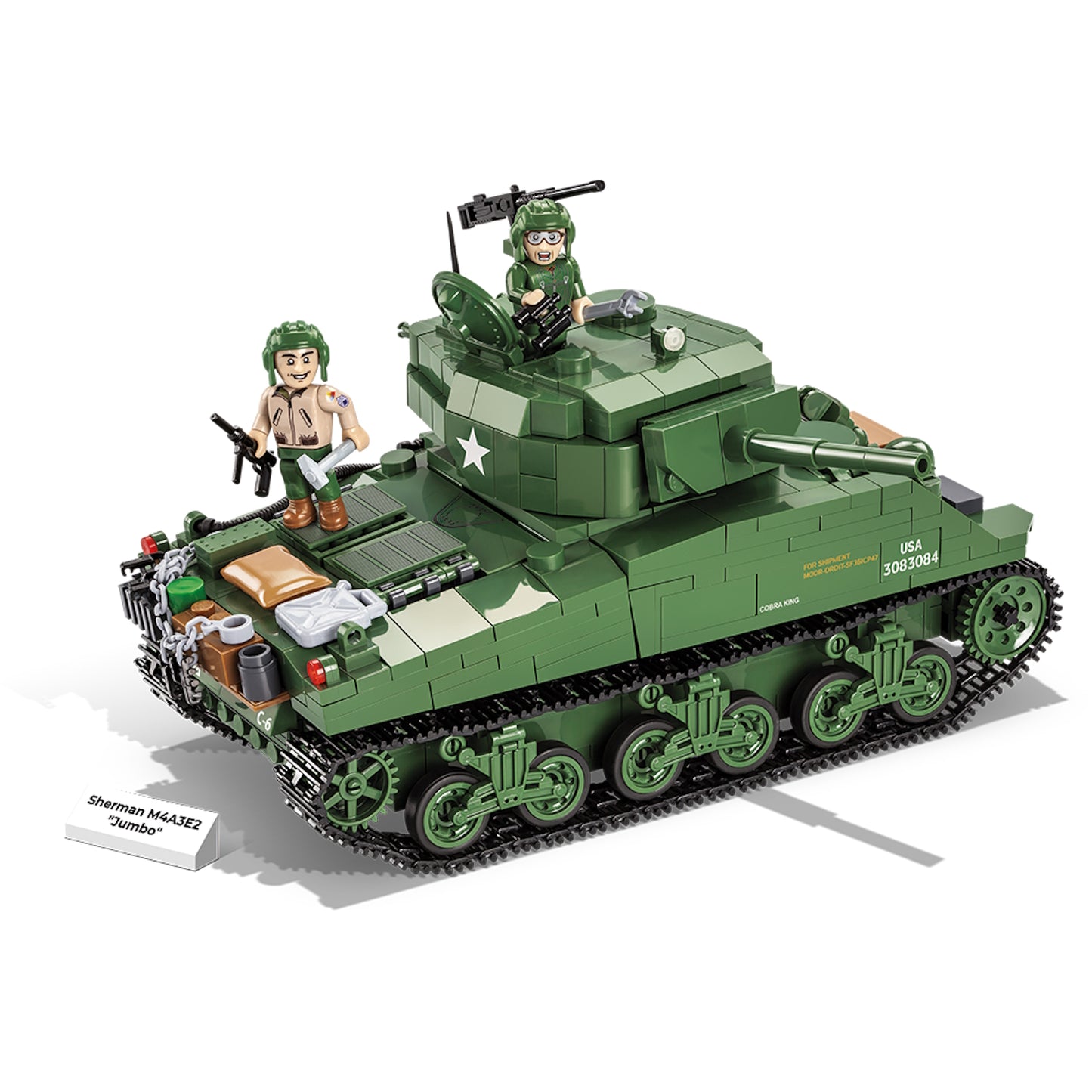 Cobi Sherman M4A3E2 Jumbo Tank (COBI-2550)