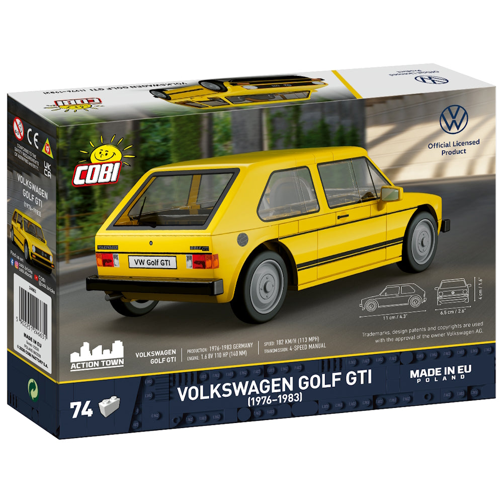 Volkswagen Golf GTI (1976-1983) Amarillo - Nuevo