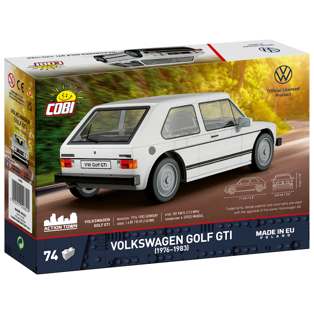 Volkswagen Golf GTI (1976-1983) White - New version