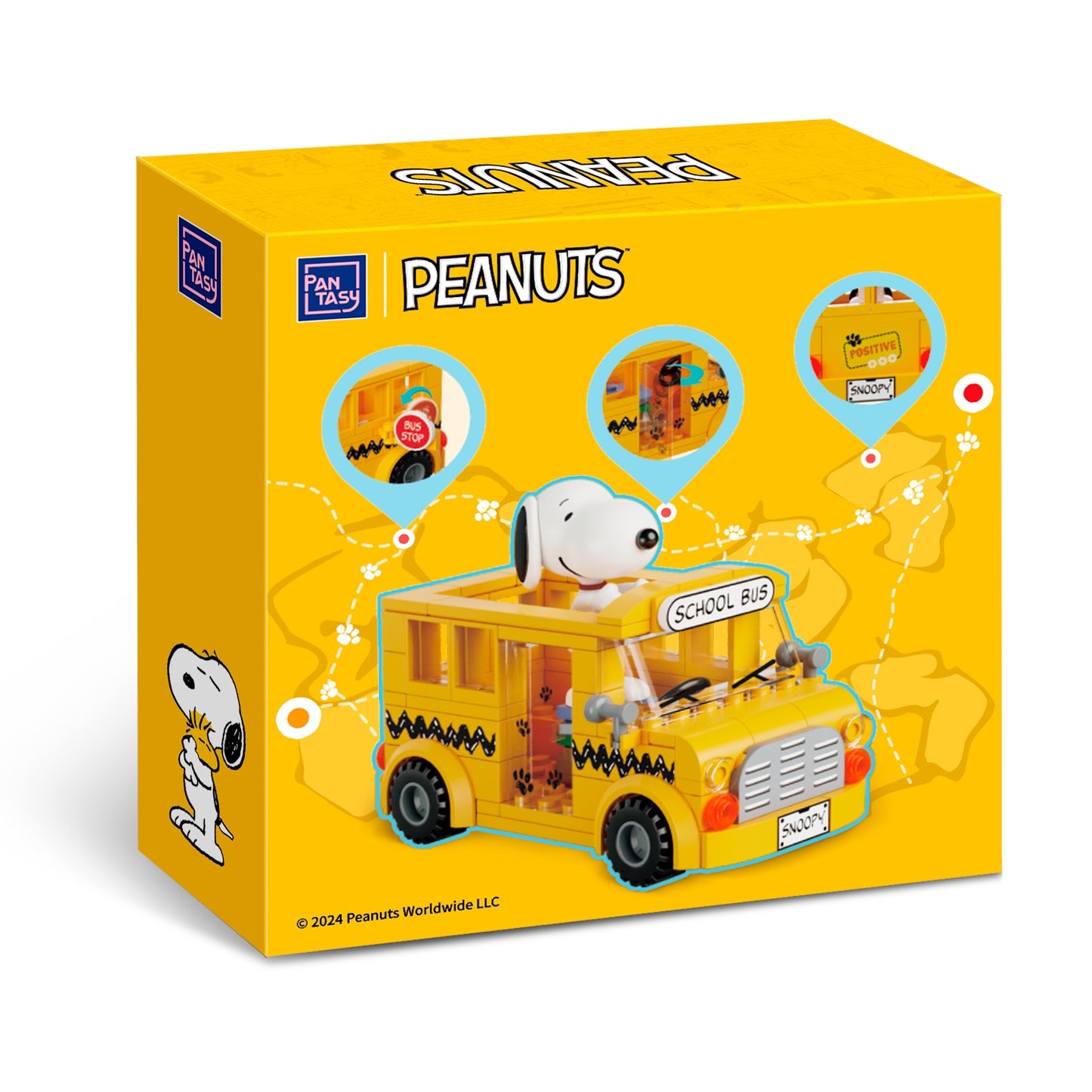 Peanuts Snoopy School Bus