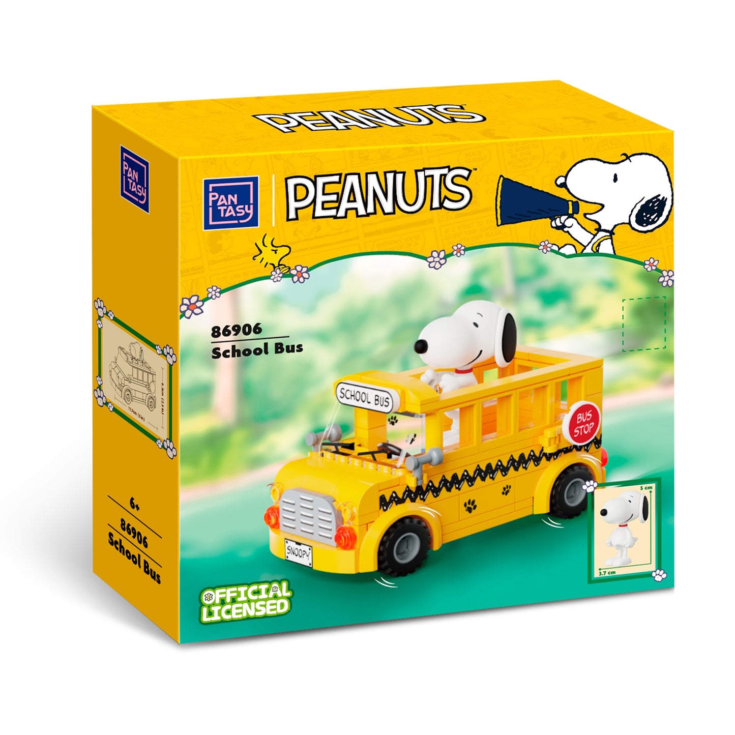 Peanuts Snoopy School Bus