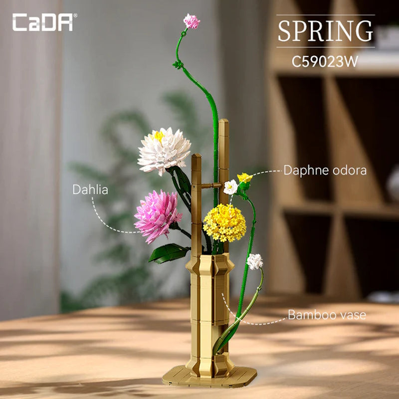 EN PREVENTA: Spring Whispers · Flores para Construir | CaDA Artizan